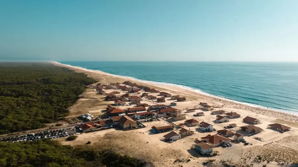Familienurlaub St. Girons Plage Überblick