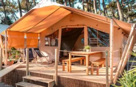 Safarit Tent L – Zelt für Familien mit 3 bis 4 Kindern im Surfcamp St. Girons
