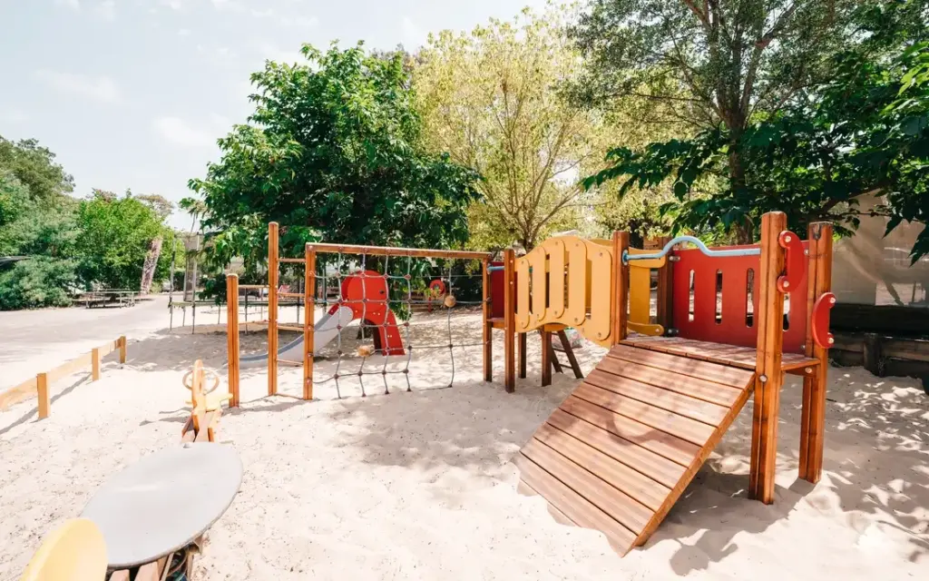 Spielplatz Familiensurfcamp Moliets