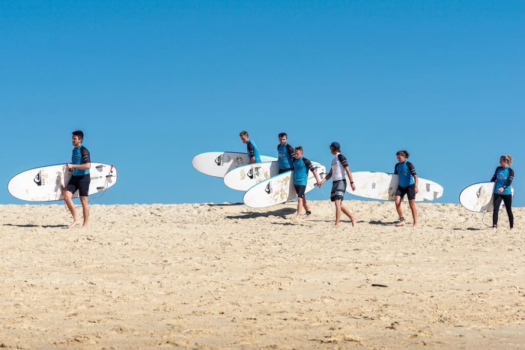 Surfcamp Seignosse Surfkurs