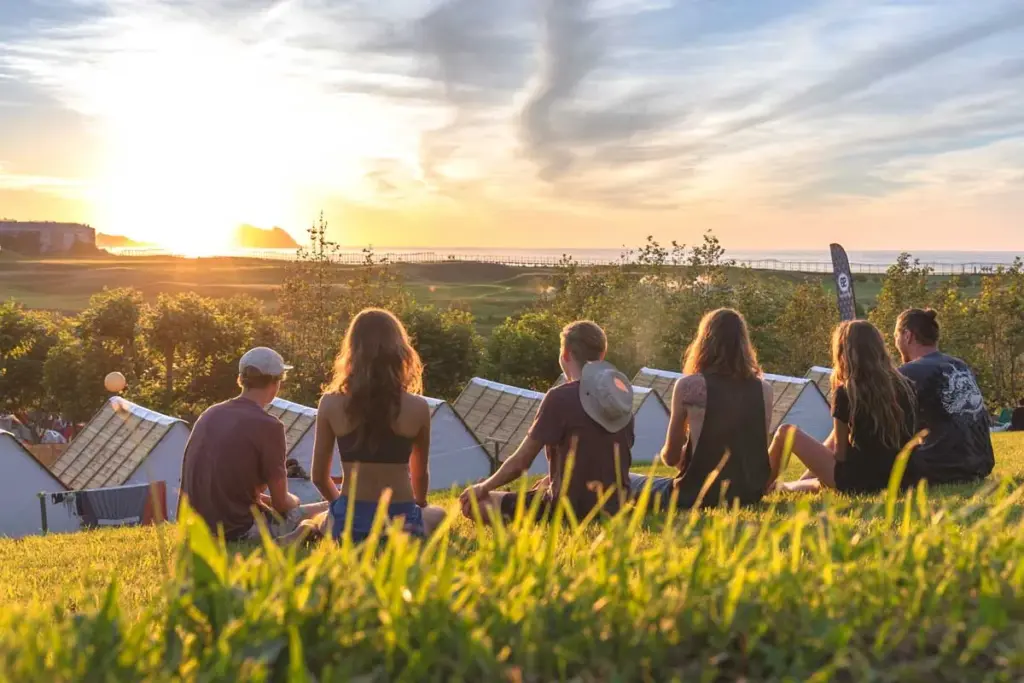 Surfcamp Zarautz Ausblick
